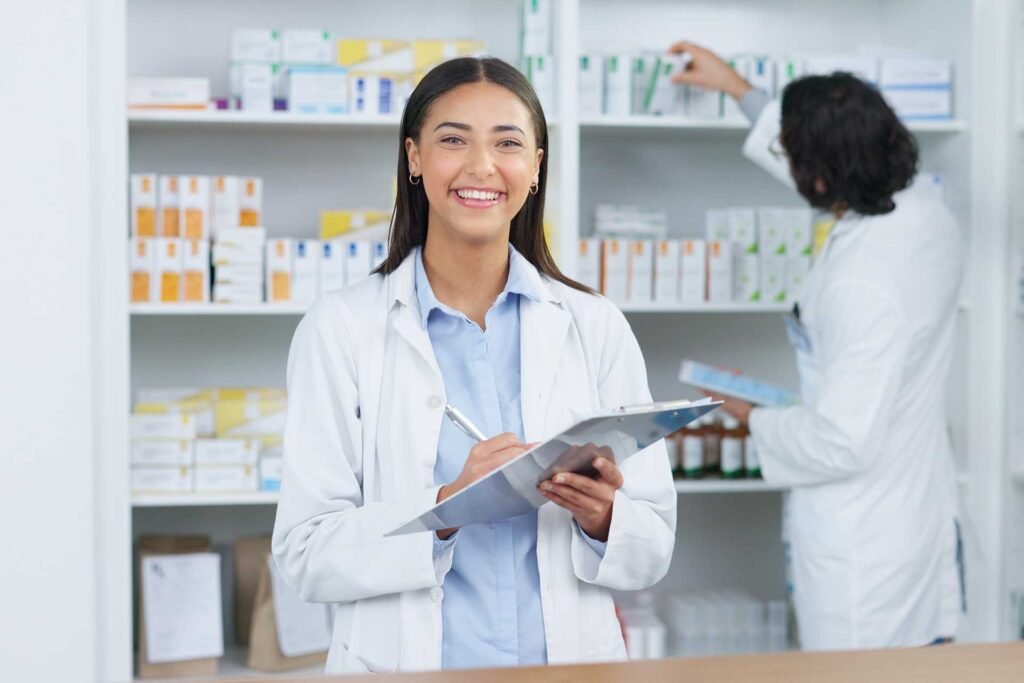 Young Girl Pharmacist